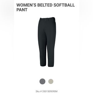 NWT Mizuno Women’s Softball Pants